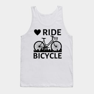 Love Ride Bicycle Tank Top